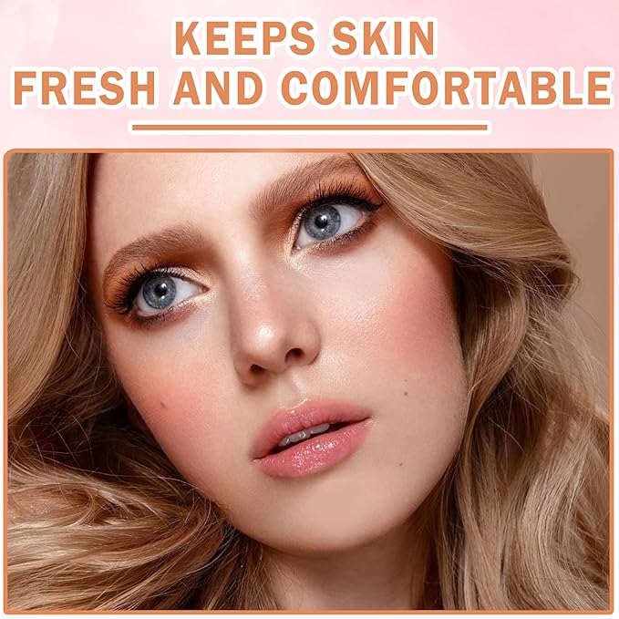 2PCS Setting Powder Loose Face Powder Matte Soft Smooth Oil Control Long Lasting Loose Setting Powder Makeup for Natural Flawless（01#Translucent+02# Pink Complexion）-VivaGrace Women