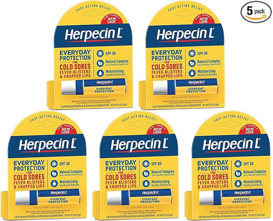 Herpecin L Real Relief from Real Medicine 0.1 Oz (Pack of 5)-VivaGrace Women