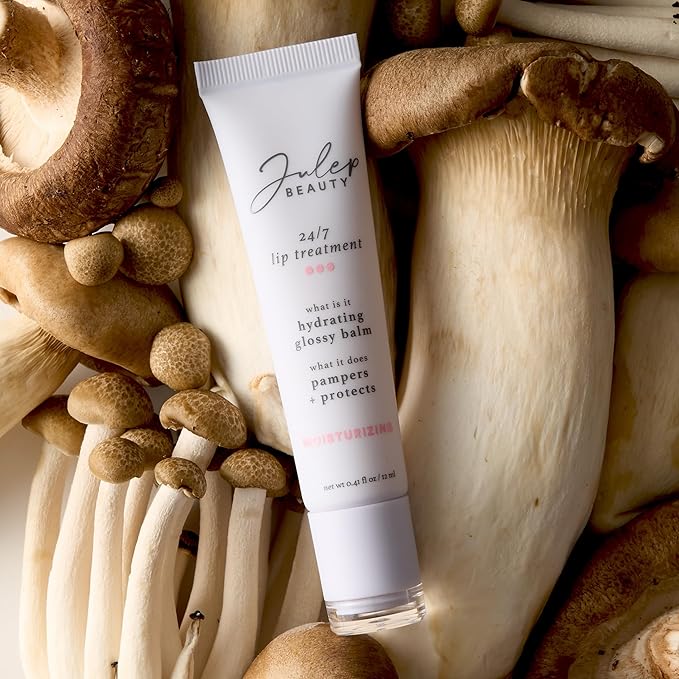 Julep 24/7 Lip Treatment – Hydrating & Glossy Lip Balm and Lip Sleeping Mask with Shea Butter – Moisturize, Protect & Soothe – Vegan & Cruelty-Free - Sheer Nude-VivaGrace Women