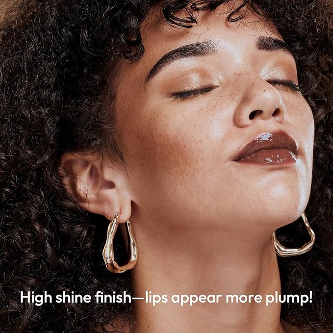 KISS NEW YORK Professional Melting Jelly Lip Balm, High Shine & Moisturizing Lip Stick, Long Lasting, Plumping Effect Look, Non-Sticky & Not Cakey, Easy Application & Natural Coverage (Mocha)-VivaGrace Women