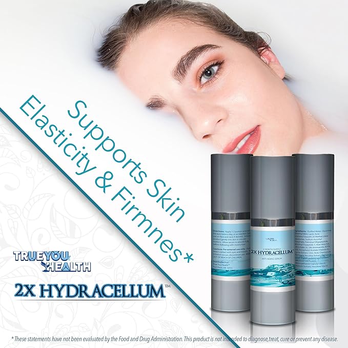 2x Hydracellum Serum - Hydrating Anti Aging Eye Serum - 2 Month Supply - Infused Vitamin C Serum with Alpha Hydroxy Acid to Improve Wrinkles, Dark Circles, & Eye Bags - Nourish, Exfoliate, Moisturize-VivaGrace Women
