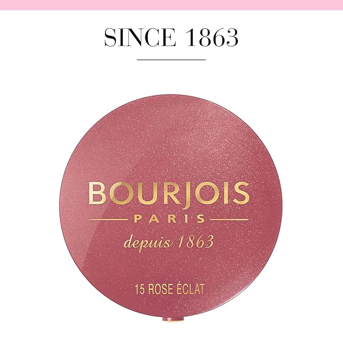 Bourjois Blush for Women, 15 Rose Eclat, 0.08 Ounce-VivaGrace Women