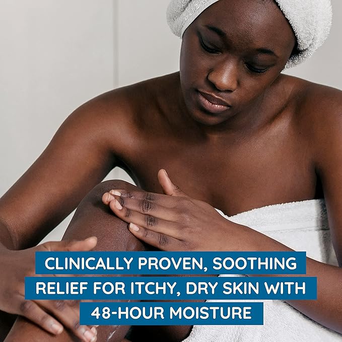 Aveeno Skin Relief Moisturizing Lotion for Very Dry, Itchy, Dry Skin, Body Moisturizer, Soothing Triple Oat & Shea Butter, Fragrance-Free, Non-Greasy, 33 fl oz-VivaGrace Women