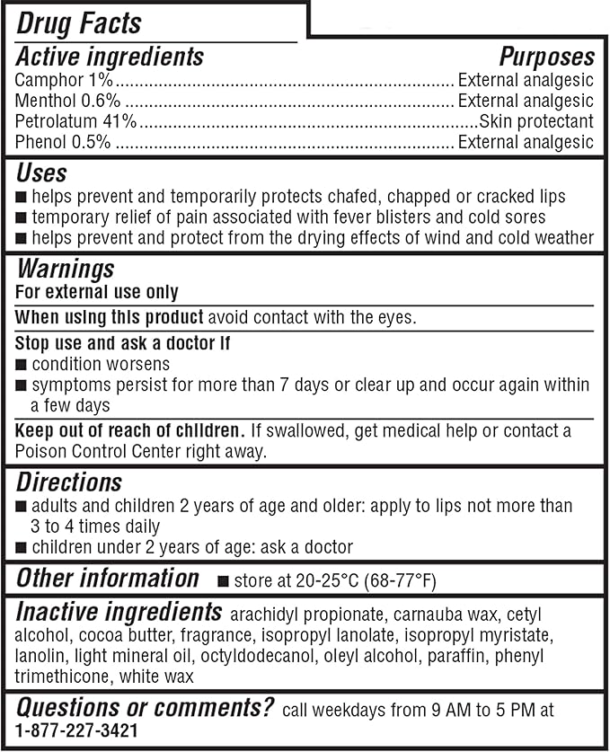 ChapStick Classic Medicated Lip Balm Tubes, Chapped Lips Treatment and Skin Protectant - 0.15x12 Oz-VivaGrace Women