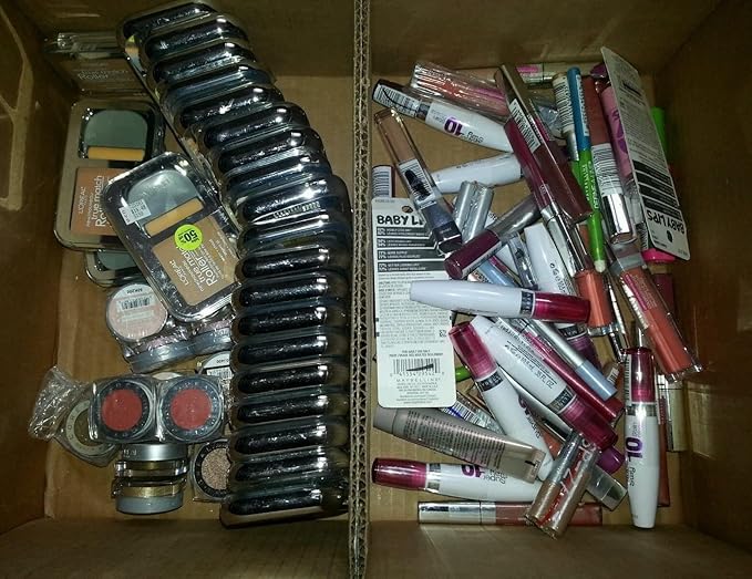 25 Piece Wholesale Loreal and Maybelline Cosmetics Lot,assorted-VivaGrace Women