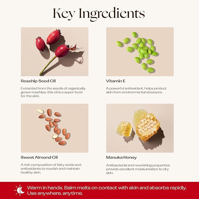 Trilogy Everything Balm, 1.5 Fl Oz - For All Skin Types - Multipurpose Beauty Balm With Rosehip, Marula & Evening Primrose - Made in New Zealand-VivaGrace Women