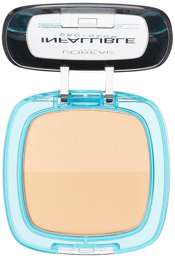 L'Oréal Paris Infallible Pro Glow Pressed Powder, Nude Beige, 0.31 oz.-VivaGrace Women