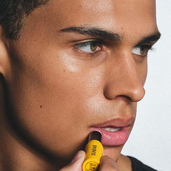 Dundas Pumped Lip, Lip Balm and Plumping Lip Gloss, Lip Care Peptide Formula to Nourish, Plump Lips, Long Lasting, Non Sticky, Lip Blushing Shade, Gender Neutral, Vegan, Cruelty Free Lipstick-VivaGrace Women