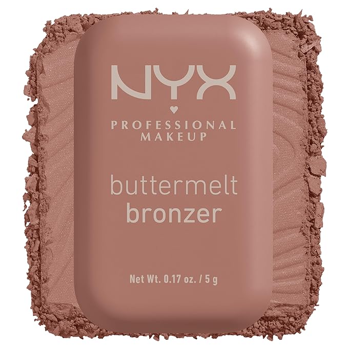 NYX PROFESSIONAL MAKEUP Matte Buttermelt Bronzer, Longwear Face Makeup with Up to 12 Hours of Wear, Vegan Formula - Deserve Butta-VivaGrace Women