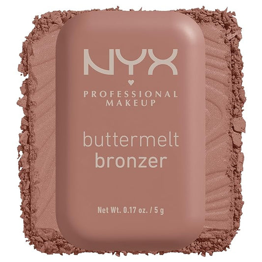NYX PROFESSIONAL MAKEUP Matte Buttermelt Bronzer, Longwear Face Makeup with Up to 12 Hours of Wear, Vegan Formula - Deserve Butta-VivaGrace Women