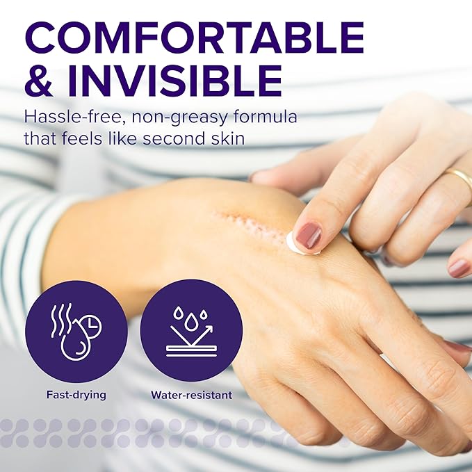 Advanced Scar Treatment with Silishield® & SPF 30 50g – Made in the USA, Fast-Drying, Water-Resistant Silicone Scar Gel - Surgeon Recommended for New & Old Scars - Suitable for Children Over 6 Months-VivaGrace Women