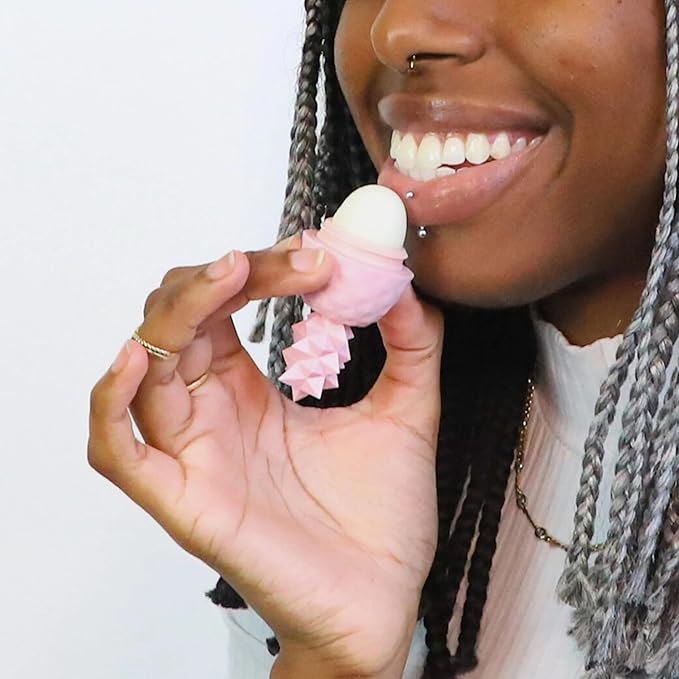 Rebels Refinery Mixed Lip Balm Trio - 100% Natural & Organic All-Day Moisture Care - Summer Citrus, Sour Blue Raspberry, Strawberry Mango Flavors-VivaGrace Women