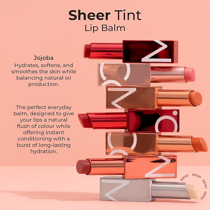 MCoBeauty Sheer Tint Lip Balm, Clear, Nourishing Balm for Healthy, Luscious Lips, Vegan, Cruelty Free Cosmetics-VivaGrace Women