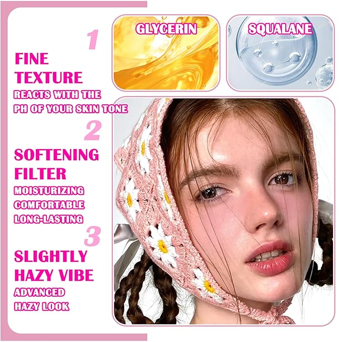 Color Changing Blush,PH Temperature Magic Color Changing Clear Blush Cream,Glossy Shiny Moisturizing Long Lasting Highlighting Lightweight Face Cheek Blush Cheeks Makeup for Women-VivaGrace Women