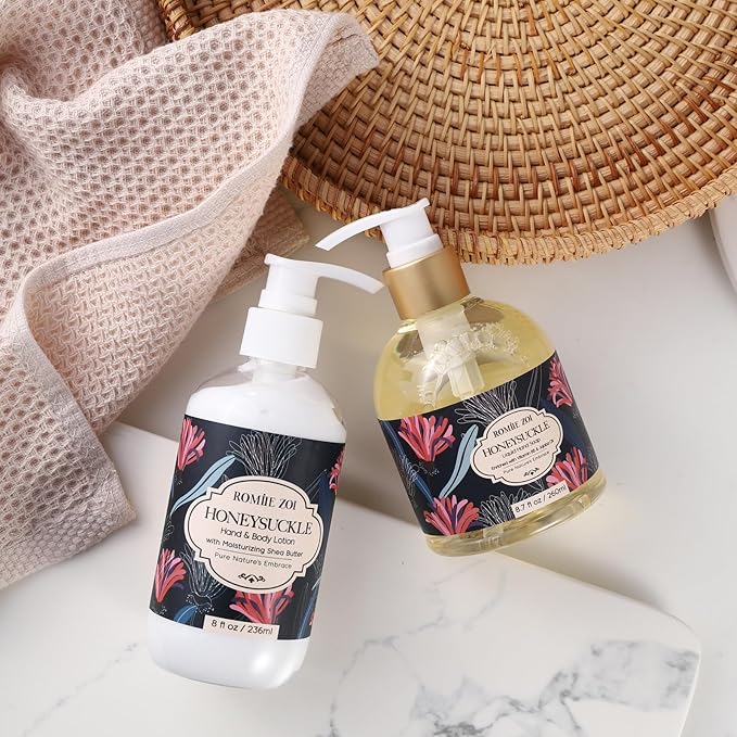 Liquid Hand Soap with Gift Box - Honeysuckle - 260ml/ 8.7 fl.oz