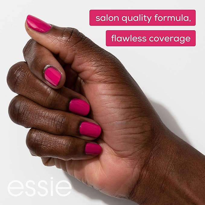 essie Nail Polish, Salon-Quality Green Nail Polish, UnGuilty Pleasures, Vegan, Caught In The Rain, 0.46 fl oz