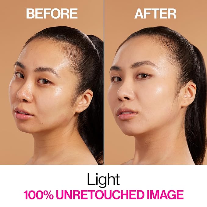 wet n wild Bare Focus Skin Tint, 5% Niacinamide Enriched, Buildable Sheer Lightweight Coverage, Natural Radiant Finish, Hyaluronic & Vitamin Hydration Boost, Cruelty-Free & Vegan - Light-VivaGrace Women