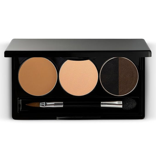 Jolie Pro Sculpting Brow Palette Kit (Dark)-VivaGrace Women