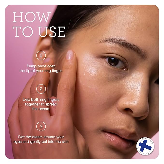 Overnight Eye Serum - Under Eye Serum for Night Time w. Hydrating Elderberry & Sea Fennel Stem Cells, Reduces Under-Eye Bags & Wrinkles, Anti-Aging Eye Serum-VivaGrace Women