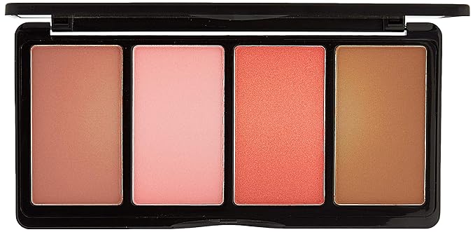 L.A. Girl Fanatic Blush Palette, Blushed Babe Pinks, 1 oz-VivaGrace Women