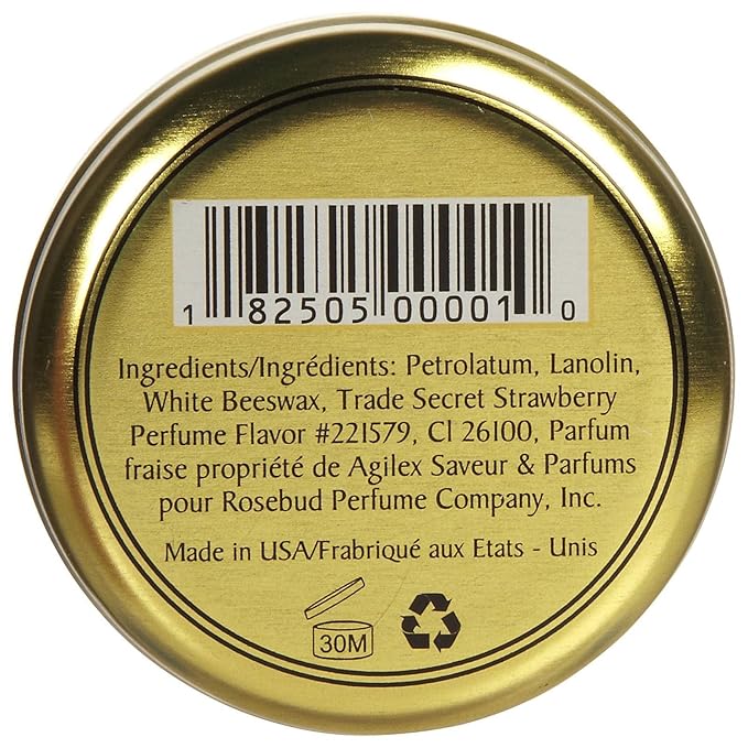Rosebud Perfume Co. Lip Balm-Strawberry-VivaGrace Women