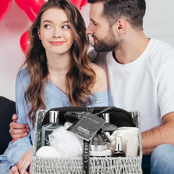 Fathers Day Gifts for Men Dad - 12-Piece Ultimate Bath & Body Gift Set for Women, Spa Gift Basket, Spa Collection with Bath Bomb | Mother's Day, Christmas, Birthday Gifts, All Occasion Holiday Present-VivaGrace Women