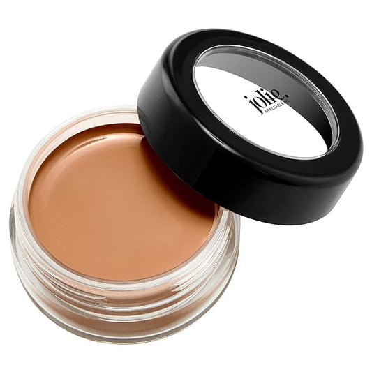 Jolie Picture Perfect Full Coverage Cream Foundation, Smooth Application 1 Oz/30ml (Light Shades) (Veil Olive)-VivaGrace Women