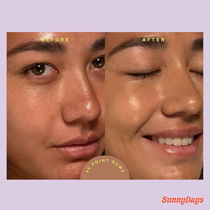 Tower 28 Beauty SunnyDays SPF 30 Tinted Mineral Sunscreen - For Sensitive Skin - 2-in-1 Facial Broad Spectrum UVA/UVB Protection + Foundation - Shade 35 POINT DUME, 1 Fl Oz-VivaGrace Women