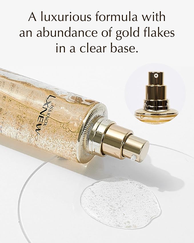 ISA KNOX LXNEW Royal Golden Skincare Gift Set (11.4fl oz) - Luxury Gift Set for Rejuvenation and Youthful Radiance. Korean Skincare by LG Beauty. Royal Peptides & Jelly, Niacinamide,-VivaGrace Women