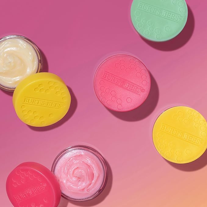 Burt's Bees Lip Mask Set- Overnight Intensive Treatment Revives & Nourishes for All Day Hydration, College Back to School Dorm Essentials, Passion Fruit & Chamomile, Sweet Mint & Lemon Sorbet-VivaGrace Women
