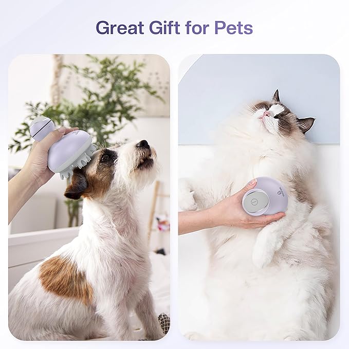 COMFIER Electric Scalp Massager with Mutlti-Modes Vibration, Portable Handheld Head Scratcher for Hair Growth,Waterproof Head Massager for Full Body,Dog Cat Massager for Deep Clean and Stress Relax-VivaGrace Women