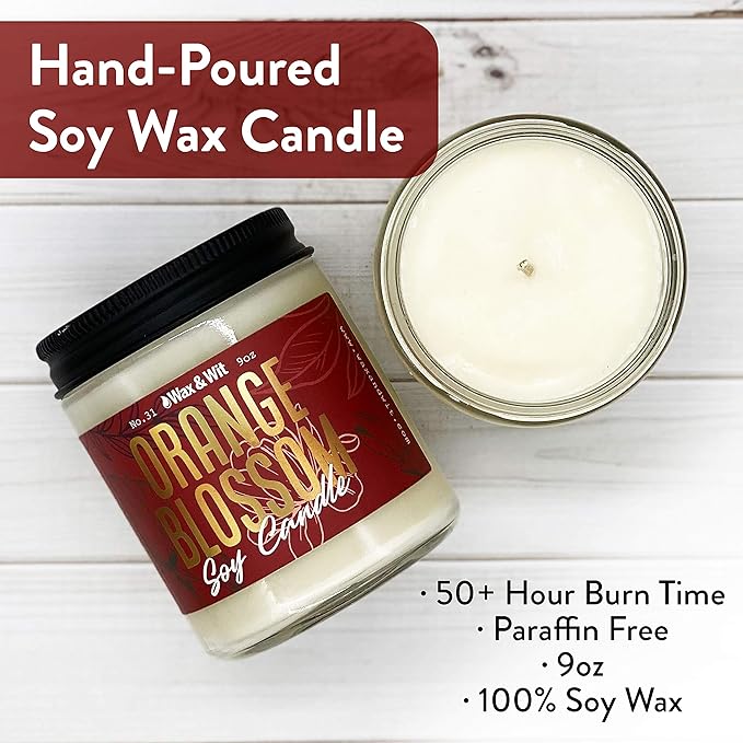 WAX & WIT Gifts for Mom, Luxury Spa Set for Mom: Heartfelt Mother's Day & Birthday Pampering Kit | Handcrafted 7-Piece Relaxation Set from Daughter, Son - Mom Birthday Gifts, Mothers Day Gifts-VivaGrace Women