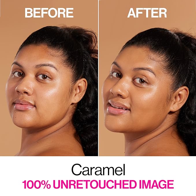 wet n wild Bare Focus Skin Tint, 5% Niacinamide Enriched, Buildable Sheer Lightweight Coverage, Natural Radiant Finish, Hyaluronic & Vitamin Hydration Boost, Cruelty-Free & Vegan - Caramel-VivaGrace Women