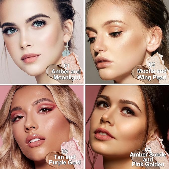 FV Cream Contour Stick, 2-in-1 Face Shaping Stick for Highlighting & Contouring, Bronzer Stick，Long Lasting & Waterproof，Non-Sticky Highlighter Makeup Pen for Medium/Tan Skin Tones, 0.26oz (7.5g)-VivaGrace Women