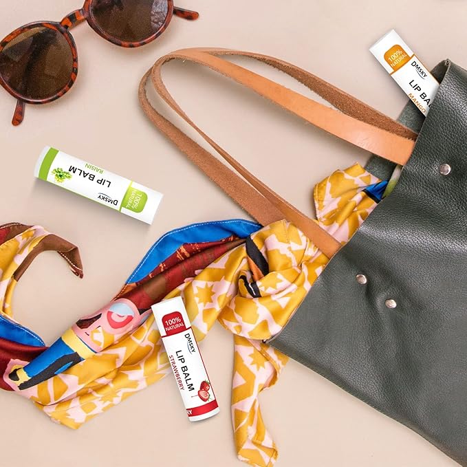 DMSKY 108 Pack Lip Balm, Natural Lip Balm Bulk with Vitamin E and Coconut Oil, Moisturizing Lip Balm for Dry Cracked Lips, Lip Balm for Stocking Stuffers-12 Flavors-VivaGrace Women