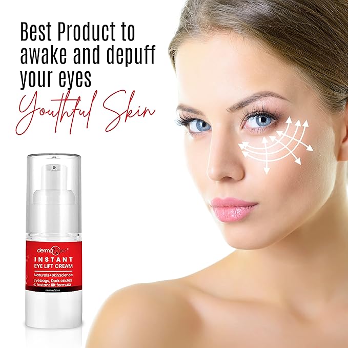 Rapid Reduction Eye Cream - Eye Cream Anti Aging Treatment for Dark Circles - Instant Under Eye Cream - Advanced Peptide Skin Tightening Formula - Instantly Removes Puffiness Wrinkles 20ml-VivaGrace Women
