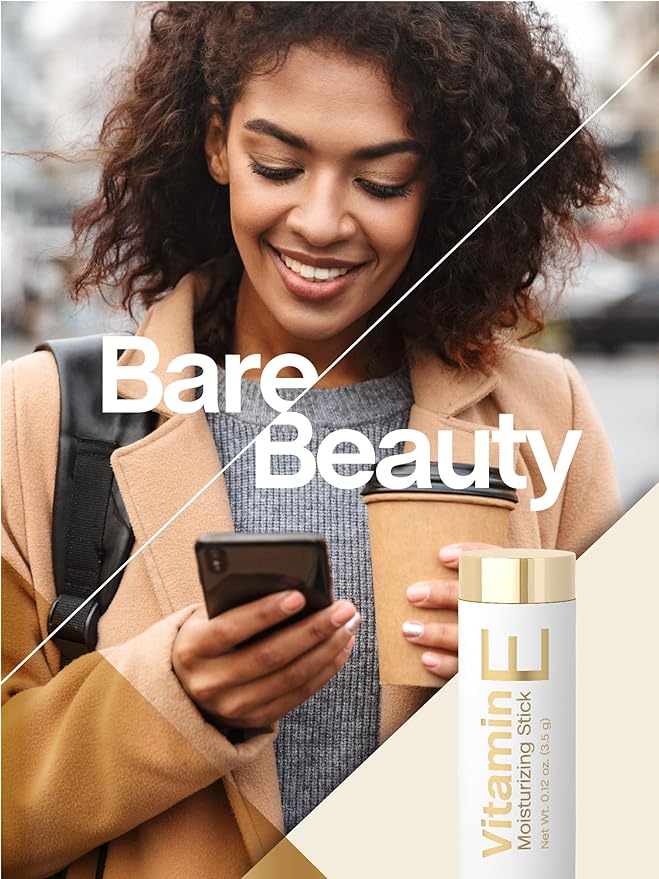 Vitamin E Moisturizing Stick for Lips | .12 oz (2 Pack) | Hydrating & Nourishing | Free of Parabens, SLS & Fragrances-VivaGrace Women