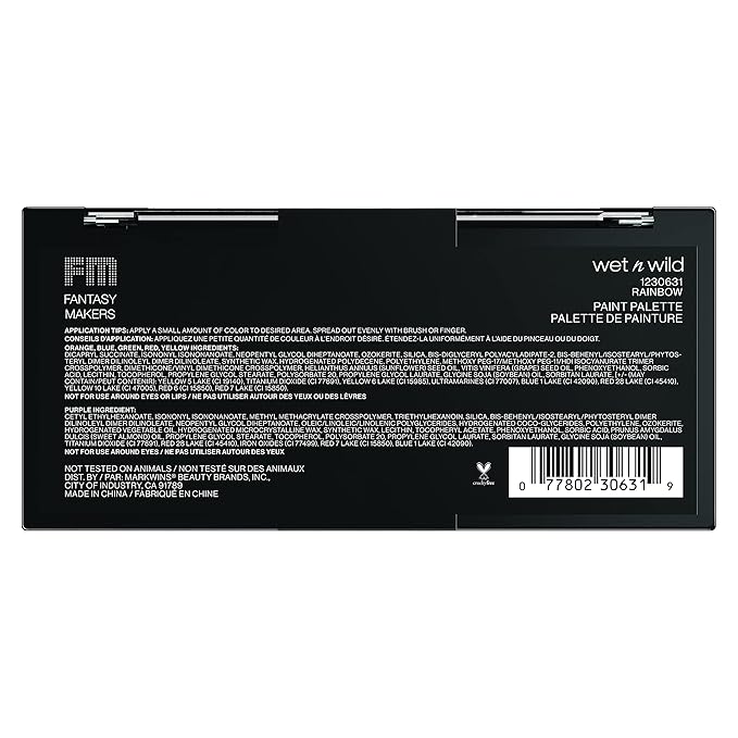 wet n wild Fantasy Makers Paint Palette Rainbow (Pack of 2)-VivaGrace Women