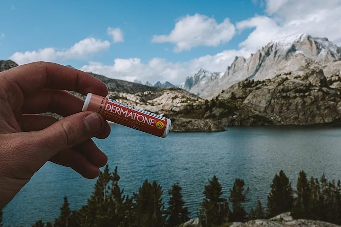 Dermatone Pomegranate Lip Balm SPF 30 | Lip Balm with Sunscreen | Moisturizing with Aloe and Vitamin E | Medicated to Soothe & Replenish Chapped and Cracked Lips (2-pack, 0.15oz sticks)-VivaGrace Women