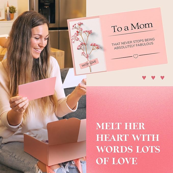 Best Mom in the World Gift set - Gift for Any Occasion – Gifts for Mom from Daughter Relaxing Gifts for Women Set – Mom Birthday Gifts Box – Gift Box for Valentine's Day, Mother's Day-VivaGrace Women