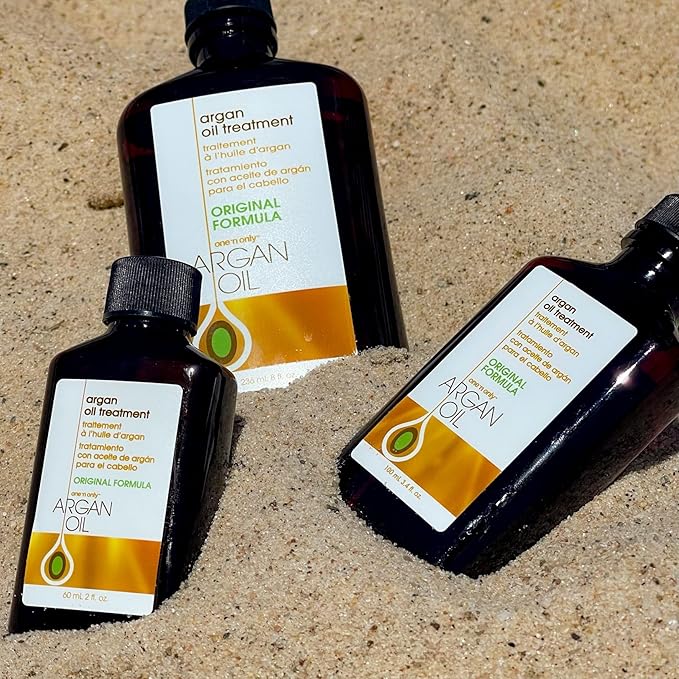 One 'n Only Argan Oil Hair Treatment - Hair Oil Smoothes and Strengthens Dry Damaged Hair, Eliminates Frizz, Creates Brilliant Shines, Non-Greasy Formula, 3.4 Fl. Oz-VivaGrace Women