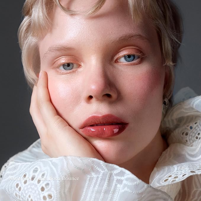 EADEM Le Chouchou Lip Softening Balm, Lip Gloss for Women, Lip Plumper & Lip Mask, Overnight Hydrating & Moisturizing Luxury Lip Balm, 0.5 oz, Boba Bounce-VivaGrace Women