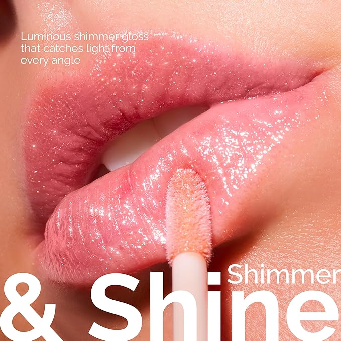 LuxeLip™ Matte Lipstick, Hydrating Non-Sticky Lip Gloss for Luminous Shine & Moisturized Lips, Lightweight, Long-Lasting Glossy Finish, Cruelty-Free Lip Makeup for Women (Luminous Pearl, 8ml)-VivaGrace Women