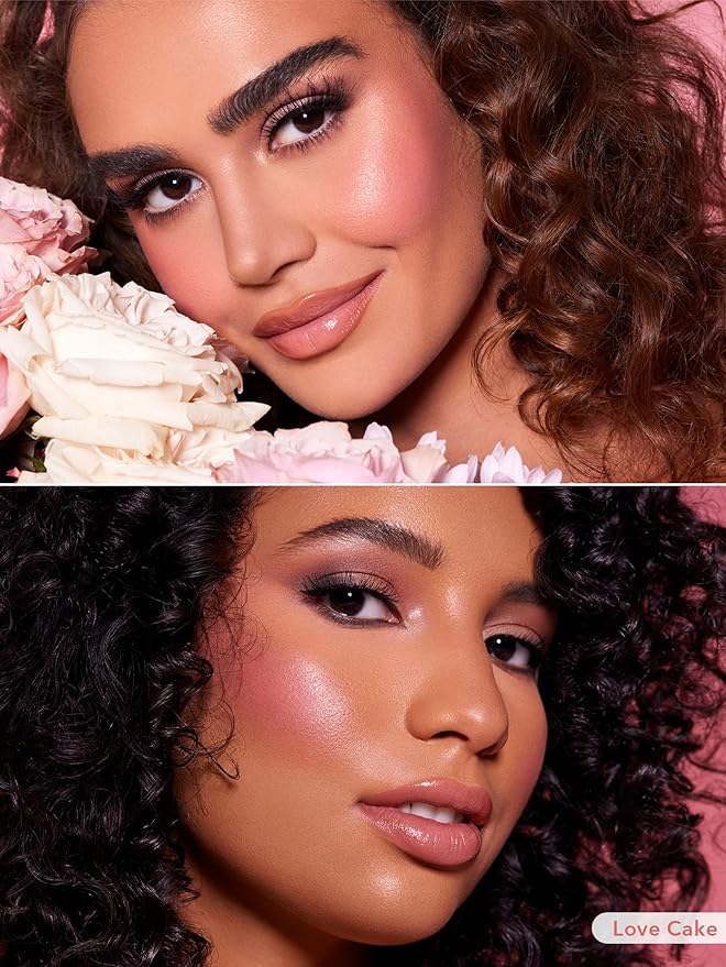SHEGLAM Color Bloom Dayglow Liquid Blush Makeup for Cheeks Shimmer Finish - Love Cake-VivaGrace Women