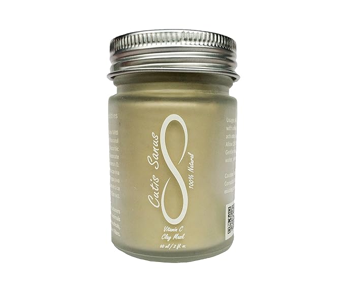 100% Natural Vitamin C Clay Exfoliating Face Mask 120g All Clay & No Water …-VivaGrace Women