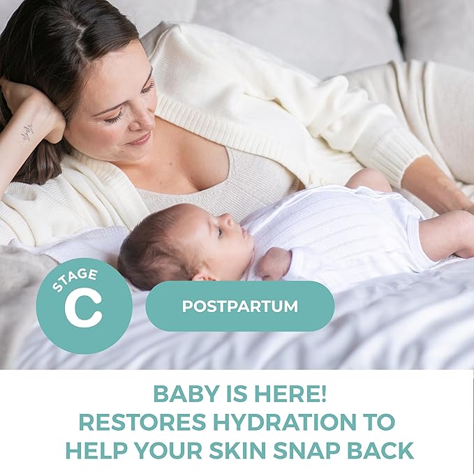 Leska Maternity Stage C Set 2-Pack Bundle | RESTORE All-Over Toning Gel l (Postpartum) | Part of a Complete 3 Part Pregnancy Skin Care System (Set of 2, 4oz each)-VivaGrace Women