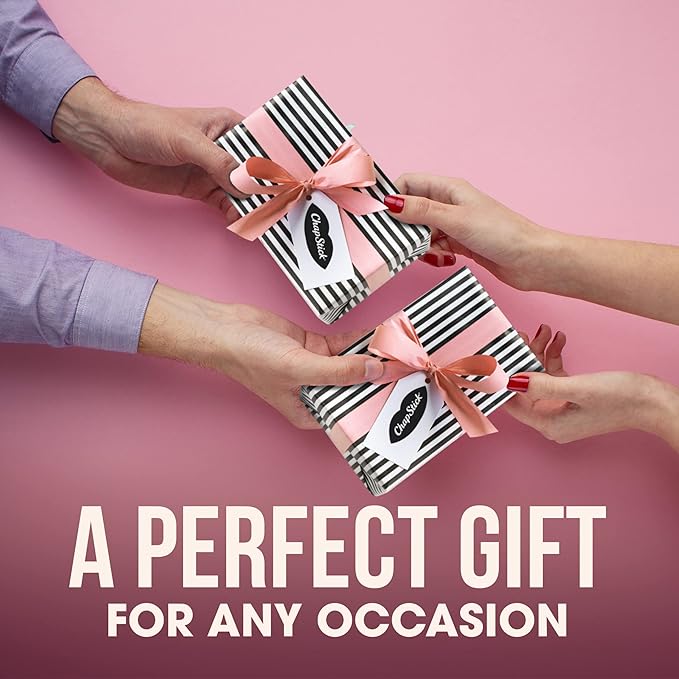 ChapStick Classic Collection Flavored Lip Balm Tubes Pack, Lip Moisturizer - 0.15 Oz (Box of 5 Packs of 3)-VivaGrace Women