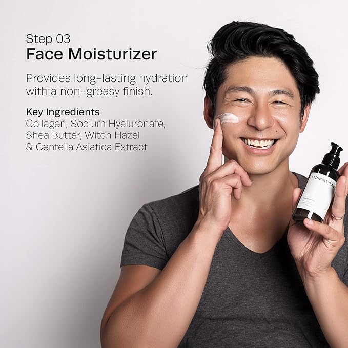 HommeFace Daily Trio Skin Care Set for Men, 3-Step Routine-VivaGrace Women