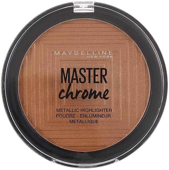 Maybelline Master Chrome Highlighting Powder 150 Molten Bronze 8g-VivaGrace Women