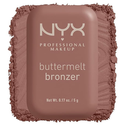 NYX PROFESSIONAL MAKEUP Matte Buttermelt Bronzer, Longwear Face Makeup with Up to 12 Hours of Wear, Vegan Formula - Butta Biscuit-VivaGrace Women